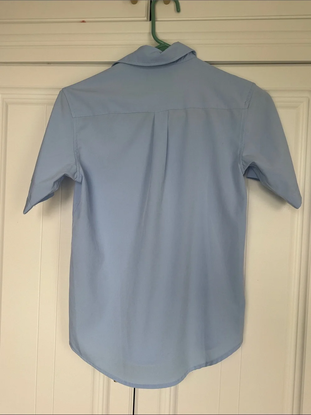 Nautica Boys Pale Blue Short Sleeve Button-Down Shirt✨5 for $15!✨ school uniform